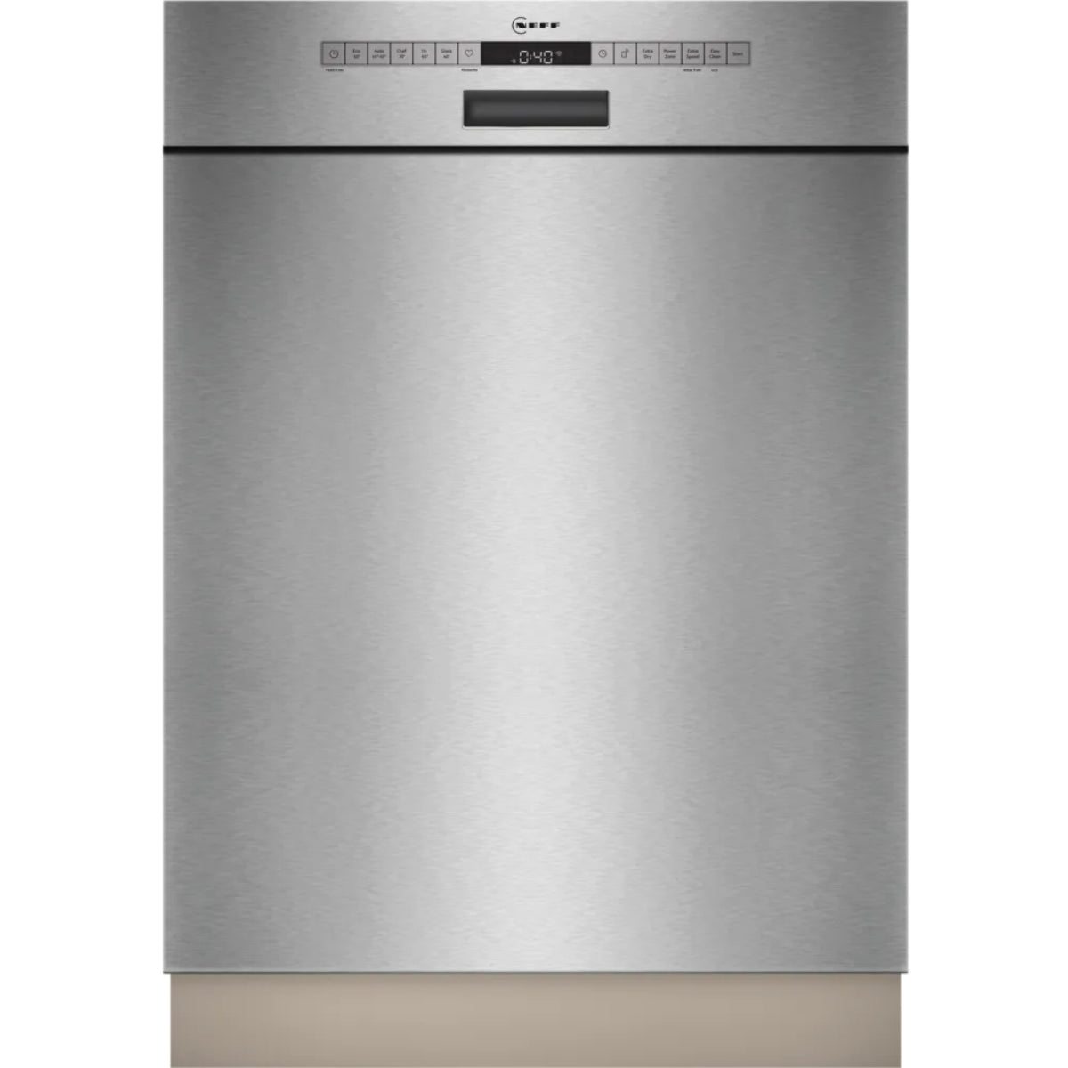 Neff N50 Semi Integrated Dishwasher S/Steel S145HTS01G