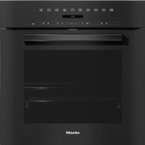 Miele PureLine Pyrolytic Single Oven w/Added Steam Obsidian Black H 7264 BP 11093500