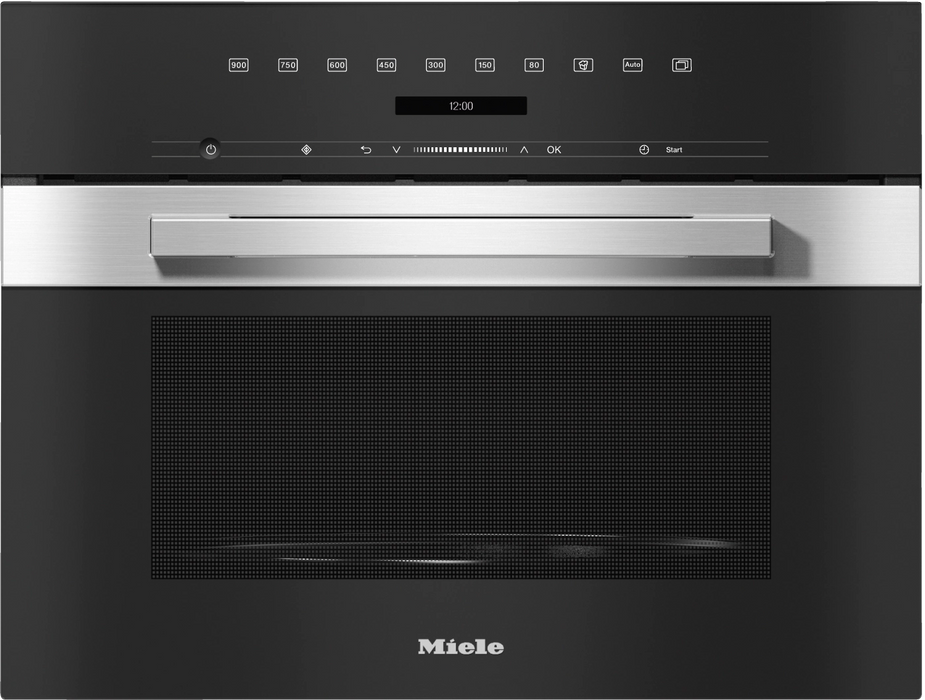 Miele ContourLine DirectSensor Built In Microwave Obsidian Black M7240 TC