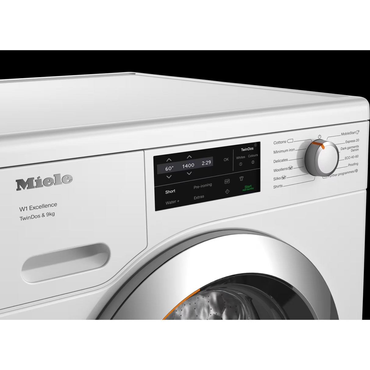 Miele 9kg TwinDos® Washing Machine Lotus White WEG665 11359270