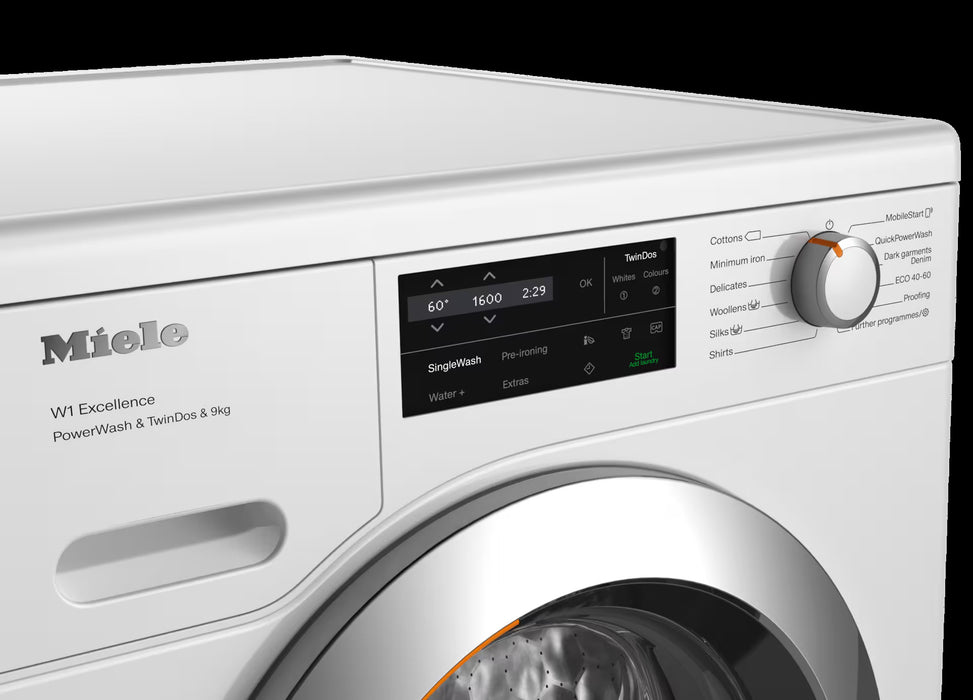 Miele 9kg TwinDos® Washing Machine Lotus White WEI685