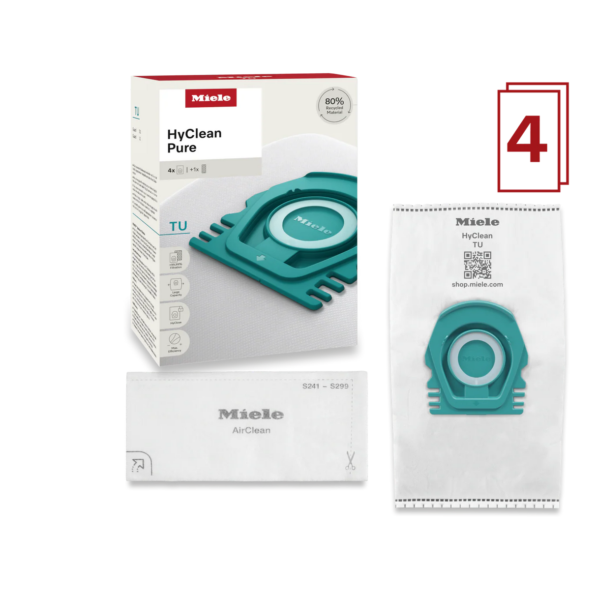 Miele HyClean Pure TU vacuum cleaner bag | 12557060