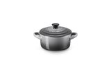 Le Creuset Stoneware 10cm Petite Casserole Dish - Flint | 71901104440100