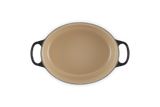 Le Creuset Signature 27cm Cast Iron Oval Casserole - Satin Black | 21178272202430