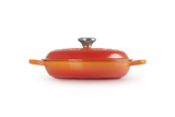 Le Creuset Signature 26cm Cast Iron Shallow Casserole - Volcanic | 21180260902430