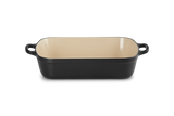 Le Creuset 33cm Cast Iron Roaster - Satin Black | 20184330002422