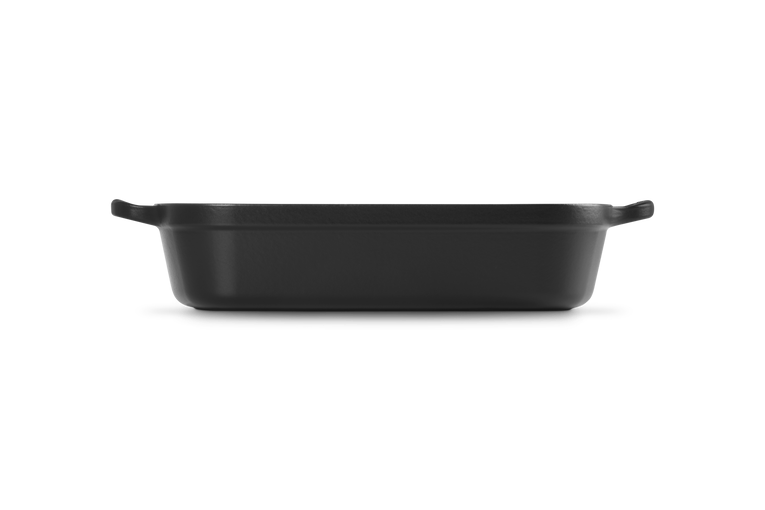 Le Creuset 33cm Cast Iron Roaster - Satin Black | 20184330002422