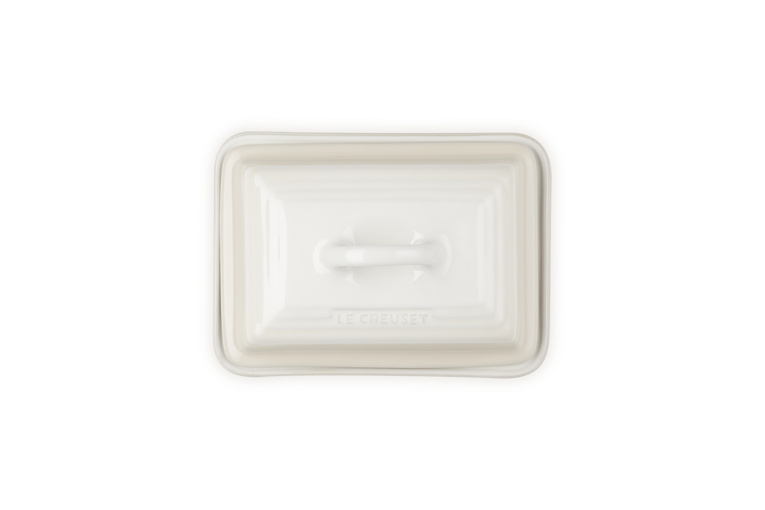 Le Creuset Stoneware Butter Dish - Meringue | 70837177160000