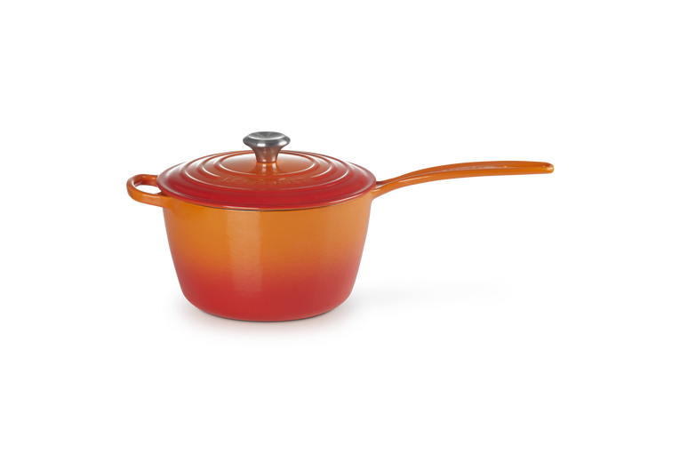 Le Creuset 20cm Cast Iron Saucepan - Volcanic | 21181200902430