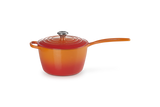 Le Creuset 20cm Cast Iron Saucepan - Volcanic | 21181200902430