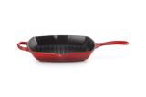 Le Creuset Signature 26cm Cast Iron Square Grillit - Cerise | 20183260600422