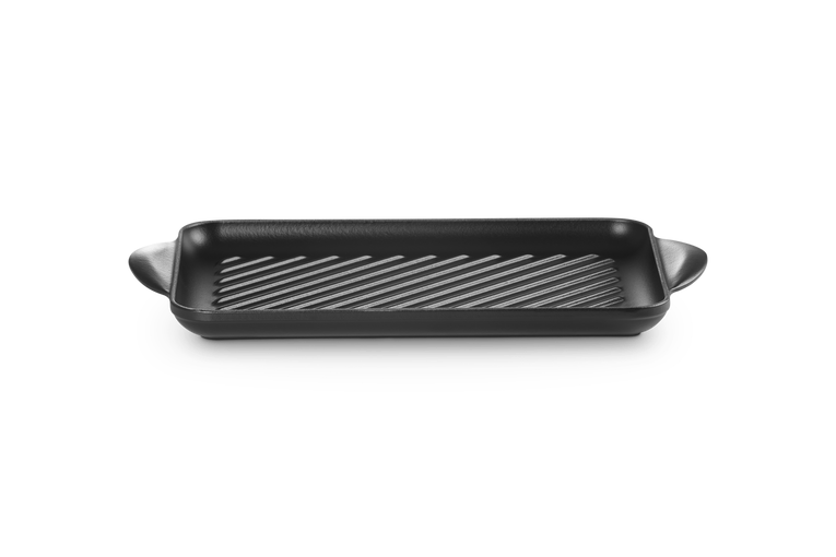 Le Creuset 32cm Cast Iron Rectangular Grill - Satin Black | 20202320000460
