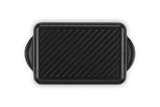Le Creuset 32cm Cast Iron Rectangular Grill - Satin Black | 20202320000460