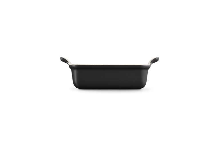 Le Creuset 19cm Stoneware Heritage Rectangular Dish - Satin Black | 71102190000001