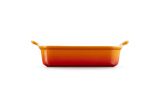 Le Creuset 26cm Stoneware Heritage Rectangular Dish - Volcanic | 71102260900001