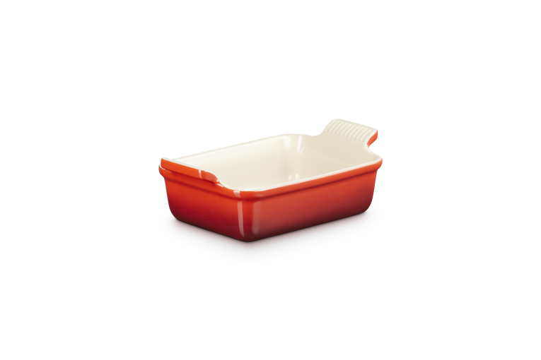 Le Creuset 19cm Stoneware Heritage Rectangular Dish - Cerise | 71102190600001