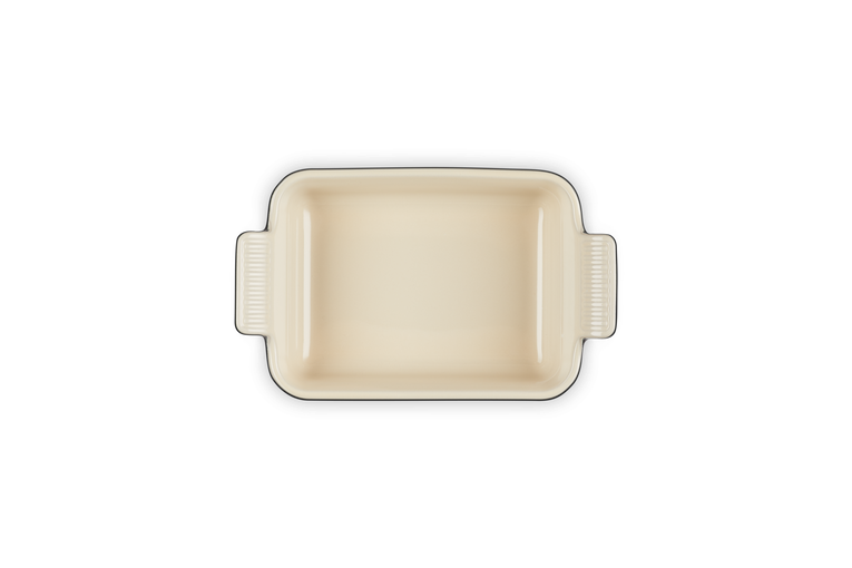 Le Creuset 19cm Stoneware Heritage Rectangular Dish - Satin Black | 71102190000001