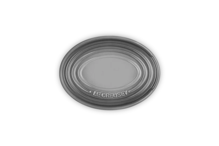 Le Creuset Stoneware Oval Spoon Rest - Flint | 71507154440099