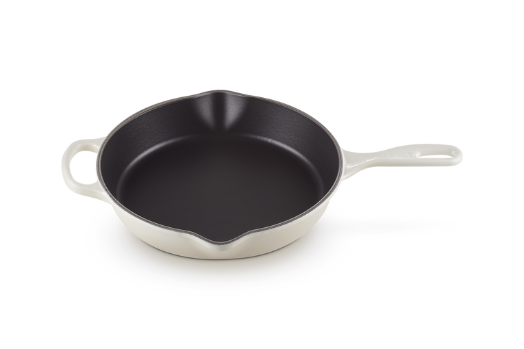 Le Creuset Signature 26cm Cast Iron Deep Skillet - Meringue | 20187267160422