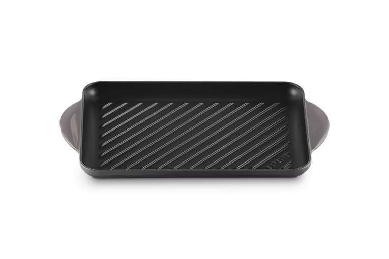 Le Creuset 32cm Cast Iron Rectangular Grill - Flint | 20202324440460