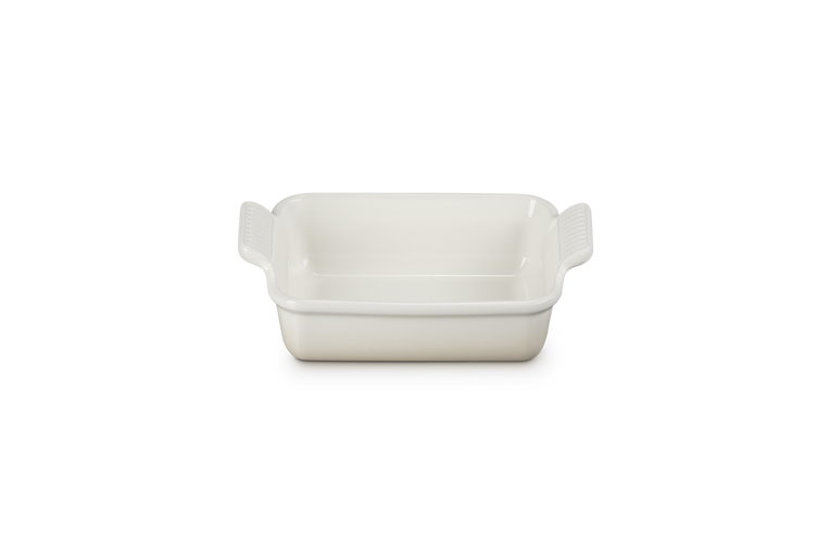Le Creuset 19cm Stoneware Heritage Rectangular Dish - Meringue | 71102197160001