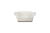 Le Creuset 19cm Stoneware Heritage Rectangular Dish - Meringue | 71102197160001