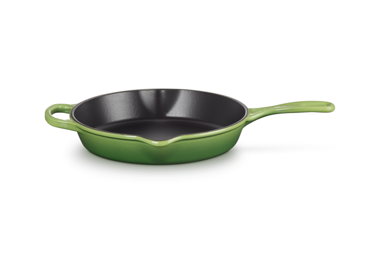 Le Creuset Signature 26cm Cast Iron Deep Skillet - Bamboo Green | 20187264080422