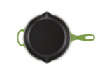 Le Creuset 23cm Cast Iron Round Skillet - Bamboo Green | 20182234080422
