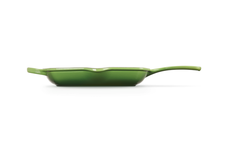 Le Creuset Signature 26cm Cast Iron Square Grillit - Bamboo Green | 20183264080422