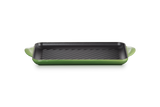 Le Creuset 32cm Cast Iron Rectangular Grill - Bamboo Green | 20202324080460