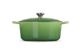 Le Creuset Signature 28cm Cast Iron Round Casserole - Bamboo Green | 21177284082430