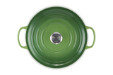 Le Creuset Signature 28cm Cast Iron Round Casserole - Bamboo Green | 21177284082430