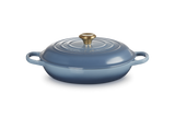 Le Creuset Signature 30cm Cast Iron Shallow Casserole - Chambray | 21180304344441