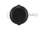 Le Creuset 23cm Cast Iron Round Skillet - Meringue | 20182237160422