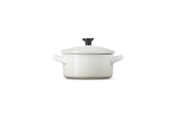 Le Creuset Stoneware 10cm Petite Casserole Dish - Meringue | 71901107160100