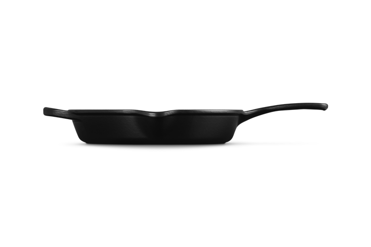 Le Creuset Signature 26cm Cast Iron Deep Skillet - Satin Black | 20187260000422