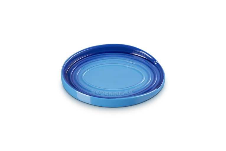 Le Creuset Stoneware Oval Spoon Rest - Azure | 71507152200099