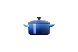 Le Creuset Stoneware 10cm Petite Casserole Dish - Azure | 71901102200100