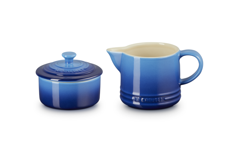 Le Creuset Signature Stoneware Milk & Sugar Set  - Azure | 89331002200003