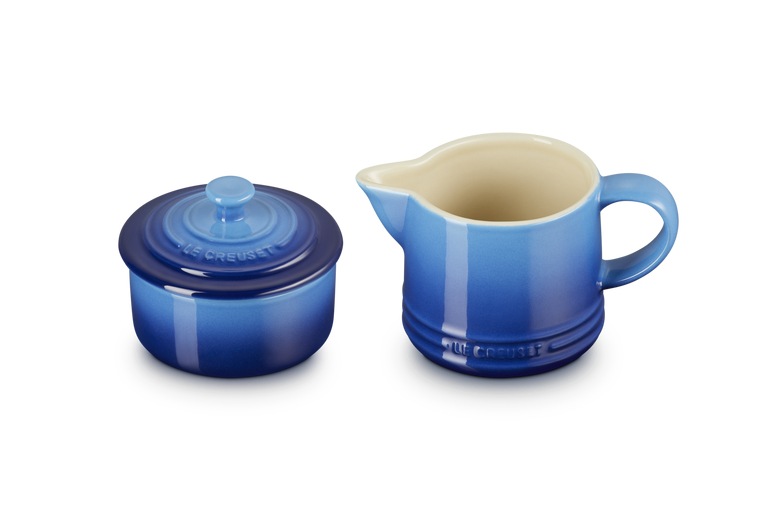 Le Creuset Signature Stoneware Milk & Sugar Set  - Azure | 89331002200003