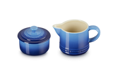 Le Creuset Signature Stoneware Milk & Sugar Set  - Azure | 89331002200003