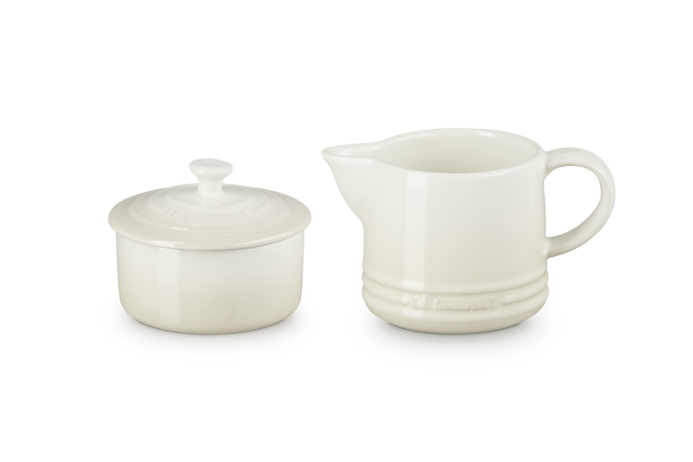 Le Creuset Signature Stoneware Milk & Sugar Set - Meringue | 89331007160003