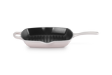 Le Creuset Signature 26cm Cast Iron Square Grillit - Shell Pink | 20183267770422