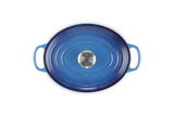 Le Creuset Signature 27cm Cast Iron Oval Casserole - Azure | 21178272202730