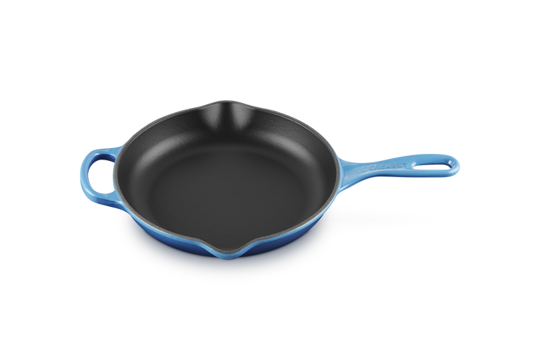 Le Creuset 23cm Cast Iron Round Skillet - Azure | 20182232200422