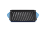 Le Creuset 32cm Cast Iron Rectangular Grill - Azure | 20202322200460
