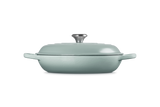 Le Creuset Signature 30cm Cast Iron Shallow Casserole - Sea Salt | 21180307174430