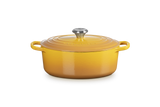 Le Creuset Signature 27cm Cast Iron Oval Casserole - Nectar | 21178276724430
