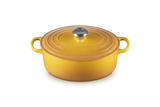Le Creuset Signature 27cm Cast Iron Oval Casserole - Nectar | 21178276724430