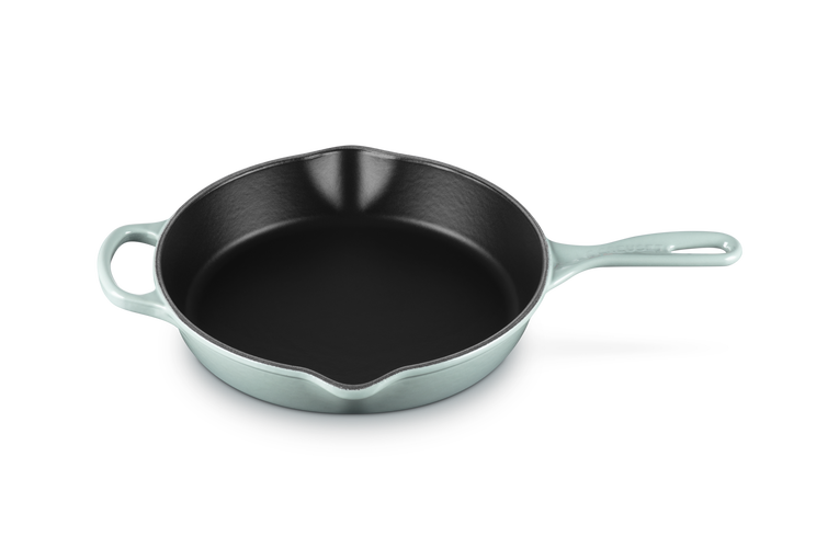 Le Creuset Signature 26cm Cast Iron Deep Skillet - Sea Salt | 20187267170422